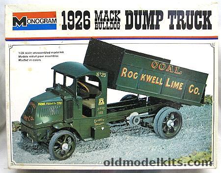 Monogram 1/24 1926 Mack Bulldog Dump Truck, 2400 plastic model kit